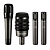 Kit de Microfones para Bateria Audio-Technica ATM-DRUM4 - Pack Profissional com 4 Mics para Kick, Snare e Overheads - Série Artist - Imagem 1