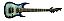 Guitarra Waldman WGAR227F JE 7 Cordas Super Strato Jewel Blue - HH Cerâmicos Ponte Fixa - Imagem 5
