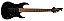 Guitarra Waldman WIGR-187-SPBK Super Strato Sparkle Black - HSH Cerâmicos Ponte Fixa 24 Trastes - Imagem 5