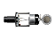 Microfone Audio-Technica AT4040 Condensador Cardióide Large Diaphragm - Estúdio Vocal com Shock Mount e Filtro HPF - Imagem 4