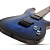 Guitarra Schecter Omen Elite-6 See Thru Blue Burst com Captadores Diamond Heretic HH e Ponte Hardtail String-Thru 2452 - Imagem 3