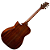 Violão Eletroacústico Cort Luxe II NAT Natural Gloss Aço Concert com Tampo Sólido Adirondack e Fishman Flex Blend e Case - Imagem 2