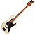 Contrabaixo Schecter J-4 Sixx WIV Worn Ivory com Captadores EMG 35J e 35P4 e Ponte Schecter Custom String-Thru - Imagem 1