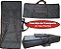 Capa Para Teclado Yamaha Motif Xf7 Master Luxo Nylon Preto - Imagem 2