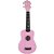 Ukulele Andaluz Soprano Uks01 Pi Rosa + Capa Simples 21 - Imagem 1