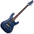 Guitarra Schecter C-1 Platinum STMB See Thru Midnight Blue com Captadores EMG 81/85 e Ponte Tune-O-Matic String-Thru - Imagem 1