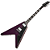 Guitarra Schecter V-1 Custom TPB Trans Purple com Captadores Schecter Diamond Plus HH e Ponte TonePros Locking Tune-O-Matic String-Thru - Imagem 1