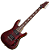 Guitarra Schecter Omen Extreme-7 BCH Black Cherry 7 Cordas com Captadores Schecter Diamond Plus HH e Ponte Tune-O-Matic - Imagem 1