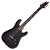 Guitarra Schecter Demon-6 ABS Aged Black Satin com Captadores Schecter Diamond Active HB-105S HH e Ponte Tune-O-Matic - Imagem 1