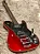 Guitarra Schecter PT Fastback II B MRED Metallic Red com Captadores Schecter Diamond SuperRock HH e Ponte Bigsby B-50 - Imagem 3