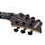 Guitarra Schecter C-1 Exotic Ebony NT Natural Satin com Captadores Schecter Diamond 78 HH e Ponte Schecter Diamond Hardtail String-Thru 3337 - Imagem 2