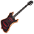 Guitarra Wylde Audio Nomad RedRum Vortex com Captadores EMG 81/85 e Ponte TonePros 4536 - Imagem 1