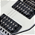 Guitarra Schecter C-6 FR Deluxe SWHT Satin White com Captadores Schecter Diamond Plus HH e Ponte Floyd Rose Special 435 - Imagem 3