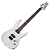 Guitarra Schecter Reaper-6 Custom GW Gloss White com Captadores Schecter USA Pasadena HSS e Ponte Floyd Rose 1500 2178 - Imagem 1