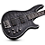 Contrabaixo Schecter Hellraiser Extreme-4 STBLS See-Thru Black Satin com Captadores EMG 35TW e Ponte Schecter Custom Bass String Thru 1909 - Imagem 4