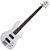 Contrabaixo Elétrico Schecter C-5 Deluxe Satin White com Captadores Schecter Diamond Bass e Ponte Schecter Diamond Hardtail 587 - Imagem 1