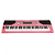 Teclado Acordes K189 Rosa com 61 Teclas Sensíveis ao Toque e 300 Timbres - Imagem 1