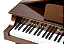 Piano Digital Acordes Cauda Infantil Bronze com 61 Teclas Waterfall e Amplificação Estéreo 18W RMS e Banqueta Almofadada - Imagem 5