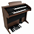 Órgão Digital Acordes Dream Marrom com 44 Teclas, 128 Timbres GM e Pedaleira de 13 Notas - Imagem 1
