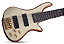 Contrabaixo Schecter Stiletto Custom-6 NAT Natural Satin com Captadores EMG 40HZ e Ponte Schecter Custom String-Thru 2543 - Imagem 6