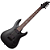 Guitarra Schecter Damien-7 SBK Satin Black com Captadores Schecter Diamond Active HB-105S e Ponte Schecter Custom Hardtail 2472 - Imagem 1