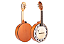 Banjo Marquês Musical BAJ-90CTSEL CTS Castanho com Captador Passivo Cap-06 e Aro Cromado - Imagem 3