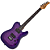 Guitarra Schecter PT Classic PB Purple Burst com Captadores Schecter USA Pasadena Plus e Pasadena Classic e Ponte Tune-O-Matic 7322 - Imagem 1