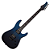 Guitarra Schecter Reaper 6 Elite DOB Deep Ocean Blue com Captadores EMG 81TW/89R e Ponte Hipshot Hardtail 2186 - Imagem 1