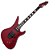 Guitarra Schecter Avenger FR-S SCAR Satin Candy Apple Red com Captadores Sustainiac e Schecter USA Apocalypse-VI e Ponte Floyd Rose 1500 579 - Imagem 1