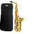 Saxofone Alto P.Mauriat PMSA-180 AGL Gold Lacquer com Super VI Neck e Brass Body - Imagem 2
