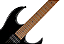 Guitarra Waldman WIGR120 BK Black com Captadores HH Cerâmicos e Ponte Tremolo Semi-Flutuante - Imagem 3