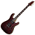 Guitarra Schecter Omen Extreme-6 BCH Black Cherry com Captadores Schecter Diamond Plus Humbucker e Ponte Tune-O-Matic 2004 - Imagem 1