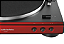 Toca-Discos Automático Audio-Technica AT-LP60X Vermelho com Acionamento por Correia e Pré-Amplificador Phono Integrado - Imagem 3
