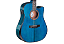 Violão Eletroacústico Aço Waldman DCEX-1041 Blue com Bag - Imagem 4
