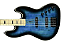 Contrabaixo Elétrico Ativo 4 Cordas Waldman GJJF450A SPBL Spalted Blue – Jazz Bass Premium, Pré-Ativo 3 Bandas, Captadores JJ Cerâmicos, Escala Rosewood, Bolt-On Maple, Acabamento Brilhoso - Imagem 3