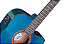 Violão Eletroacústico Aço Waldman Abadia DCEX-1841 BLB Blue com Tampo Sólido e Capa - Imagem 4