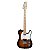 Guitarra Elétrica Giannini Sonic Plus GAE02 Plus 2TS Two Tone Sunburst com Captadores Single Coil Cerâmicos, Ponte Fixa e Braço Maple - Imagem 3