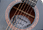 Violão Eletroacústico Aço Waldman DCEX-1841 BKB Abadia Black Burst com Tampo Sólido e Bag - Imagem 4