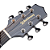 Violão Eletroacústico Aço Waldman DCEX-1841 BKB Abadia Black Burst com Tampo Sólido e Bag - Imagem 3