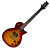 Guitarra Waldman GLP-105 CRS Cherry Sunburst - Imagem 1