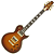 Guitarra Japonesa Aria Pro PE-R80 Japan Brown com Captadores Classic Power HH e Ponte Aria Original SPT - Imagem 1