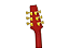 Guitarra Japonesa Aria Pro PE-R80 See-Through Red com Captadores Classic Power HH e Ponte Aria Original SPT - Imagem 3