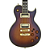 Guitarra Japonesa Aria Pro II PE-R100 Smokey Amber com Captadores Classic Power HH e Ponte Aria Original SPT - Imagem 5