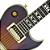 Guitarra Japonesa Aria Pro II PE-R100 Smokey Amber com Captadores Classic Power HH e Ponte Aria Original SPT - Imagem 2