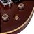 Guitarra Japonesa Aria Pro II PE-1500RI Stained Brown com Captadores DiMarzio Super Distortion HH e Ponte Super Matic - Imagem 6