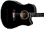 Violão Eletroacústico Waldman TDCE-141 BK Black Dreadnought Aço Fishman Presys II - Imagem 3