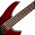 Contrabaixo Ativo Waldman WIB305 SPRD Spalted Red 5 Cordas com Captadores PJ Cerâmicos e Pré Ativo - Imagem 2