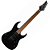 Guitarra Waldman WIGR187 SPBK Sparkle Black 7 Cordas com Captadores HSH Cerâmicos e Ponte Fixa Black - Imagem 1