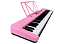 Teclado Musical Waldman ClassTone WTS-300 Rosa - Imagem 3