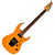 Guitarra Waldman WIGR265 OR Orange com Captadores HH Cerâmicos e Ponte Tremolo Semi-Flutuante 2 Pivôs Black - Imagem 1